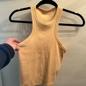 Abercrombie soft A&F rib tank top